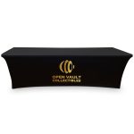 Personalisierte Spandex-Tischdecke mit Logo – Bild 2