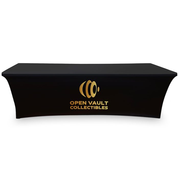 Personalisierte Spandex-Tischdecke mit Logo – Bild 2
