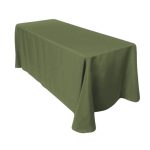 52'' x 70" Sage Green Polyester Tablecloth
