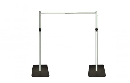 4m x 5m Telescopic Heavy Duty Backdrop Stand, Pipe and Drape system